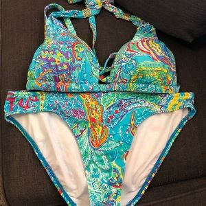 Lauren by Ralph Lauren bikini size 6